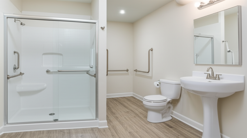Accessible bathroom features